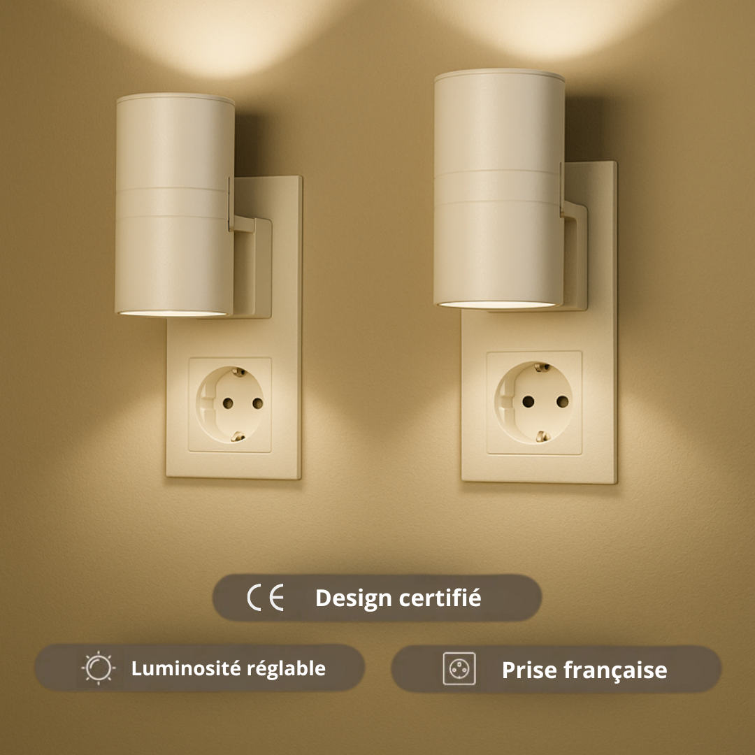 Yveria™ – Lampe Murale LED Moderne Éclairage Élégant, Faible Consommation