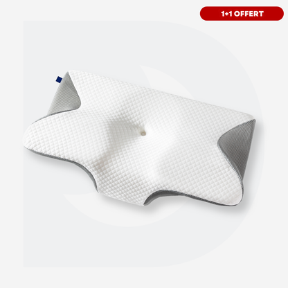 Yveria – Oreiller cervical anti-douleurs & sommeil réparateur