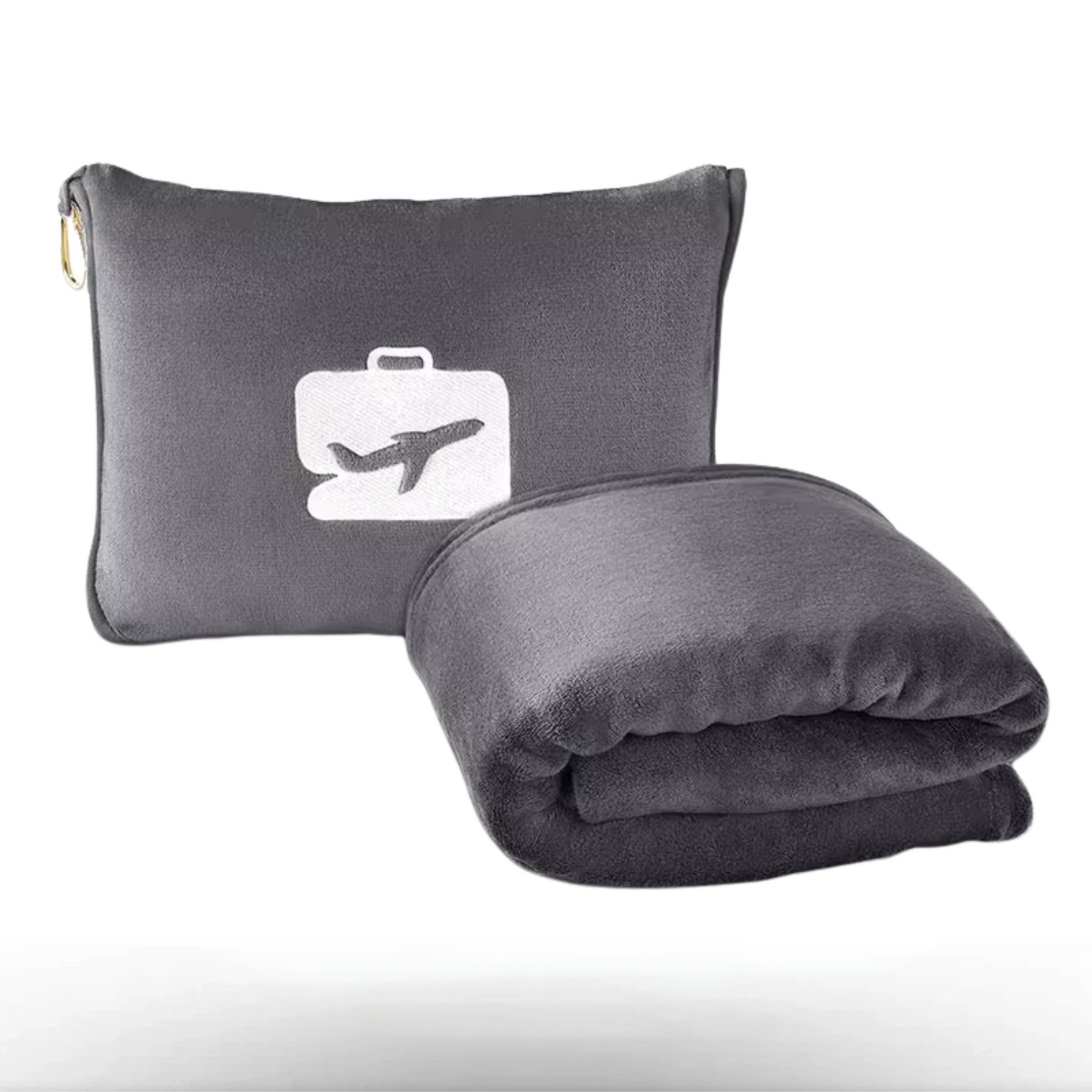 Couverture de voyage 2-en-1 compacte