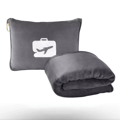 Couverture de voyage 2-en-1 compacte