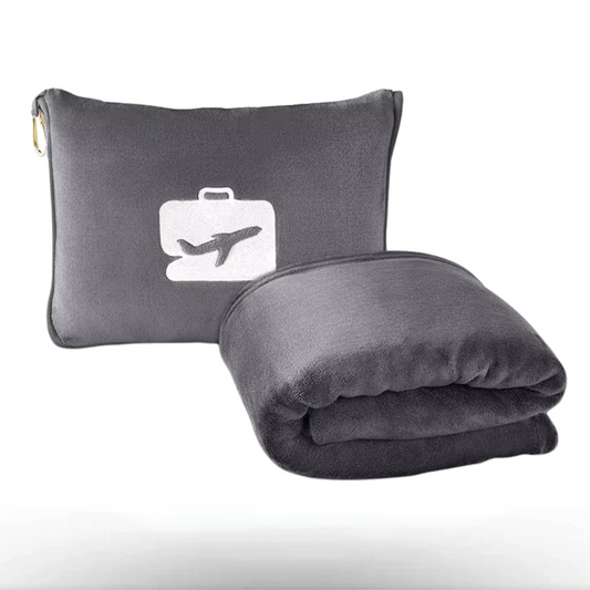 Couverture de voyage 2-en-1 compacte