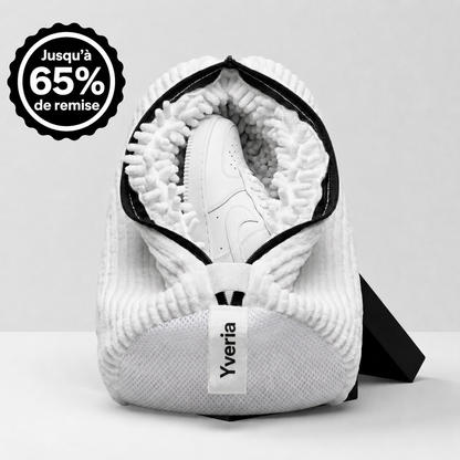 Yveria — Des chaussures propres et sans odeur en 30 minutes chrono