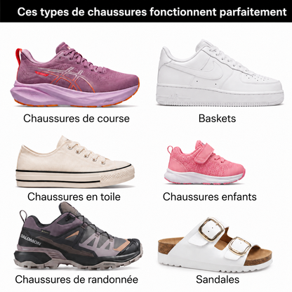 Yveria — Des chaussures propres et sans odeur en 30 minutes chrono