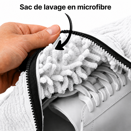 Yveria — Des chaussures propres et sans odeur en 30 minutes chrono