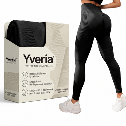 Yveria – Legging Anti-Cellulite 3D, Résultats Visibles Dès le Premier Port