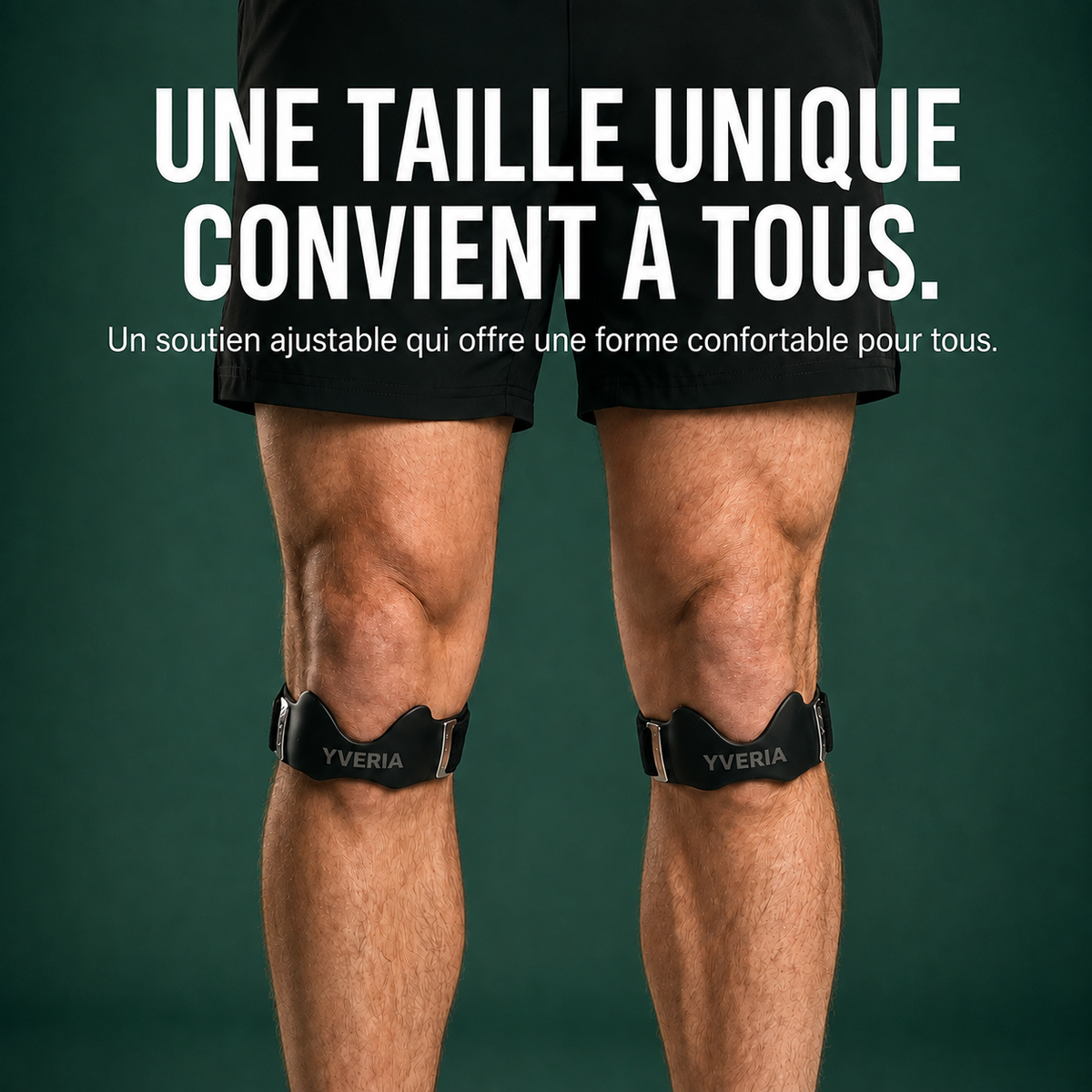Yveria – Stabilisateur de Genou, Zéro Douleur au Genou