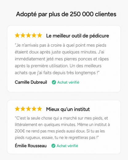 Yveria – Ponceuse Électrique Pieds, Fini les Callosités