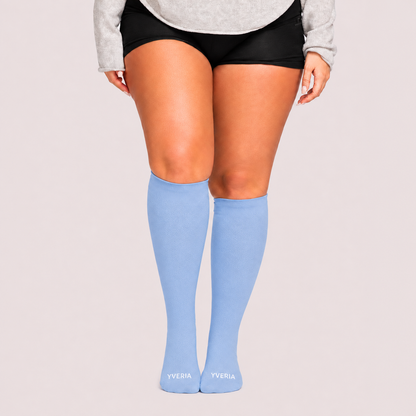 Yveria – Chaussettes de Compression, Fini les Jambes Lourdes