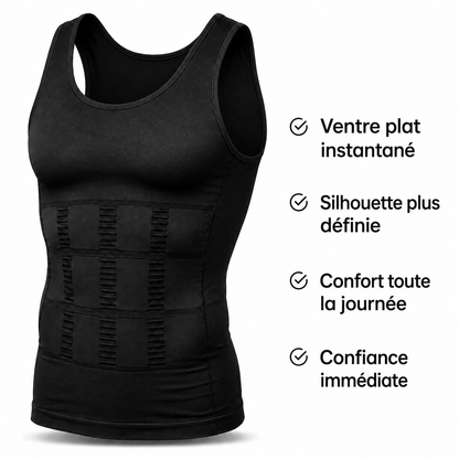 Yveria – Débardeur Compression, Ventre Plat Invisible