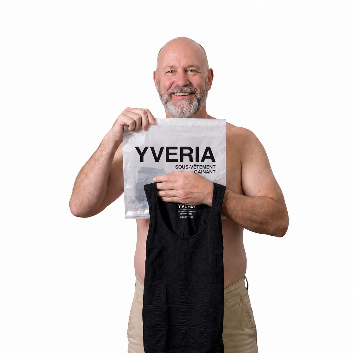Yveria – Débardeur Compression, Ventre Plat Invisible