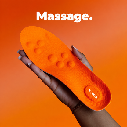 Yveria – Semelles Orthopédiques Massantes, Fini la Douleur aux Pieds