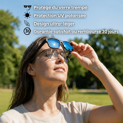 Yveria — Protège tes Yeux du Soleil, Par-Dessus tes Lunettes