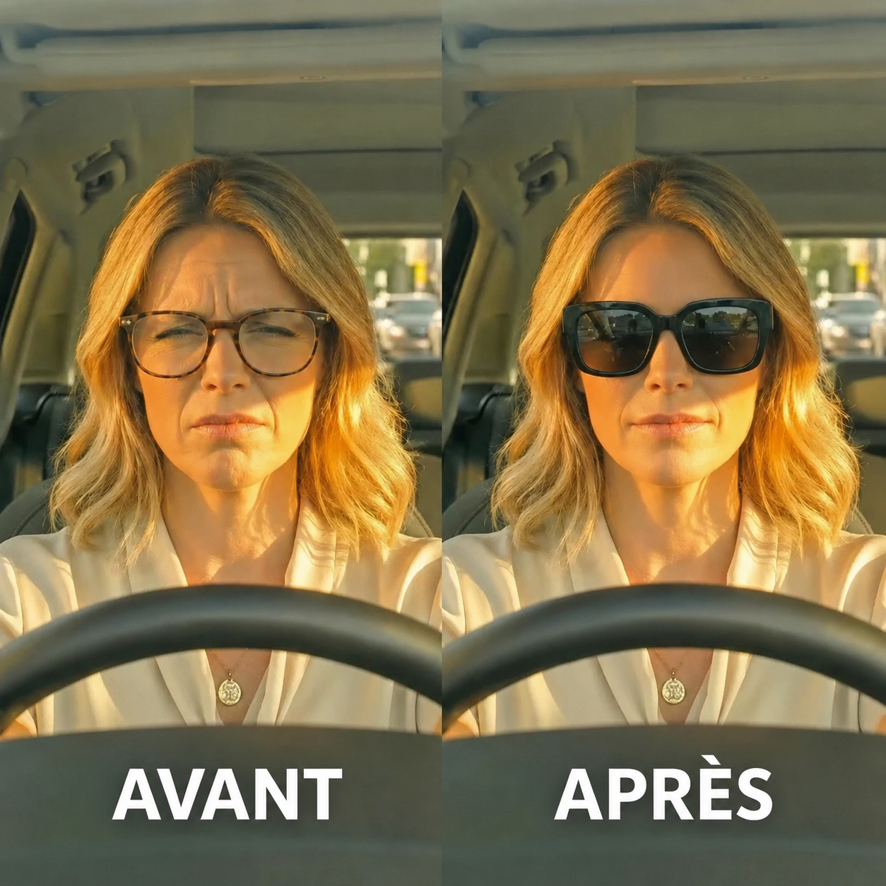 Yveria — Protège tes Yeux du Soleil, Par-Dessus tes Lunettes