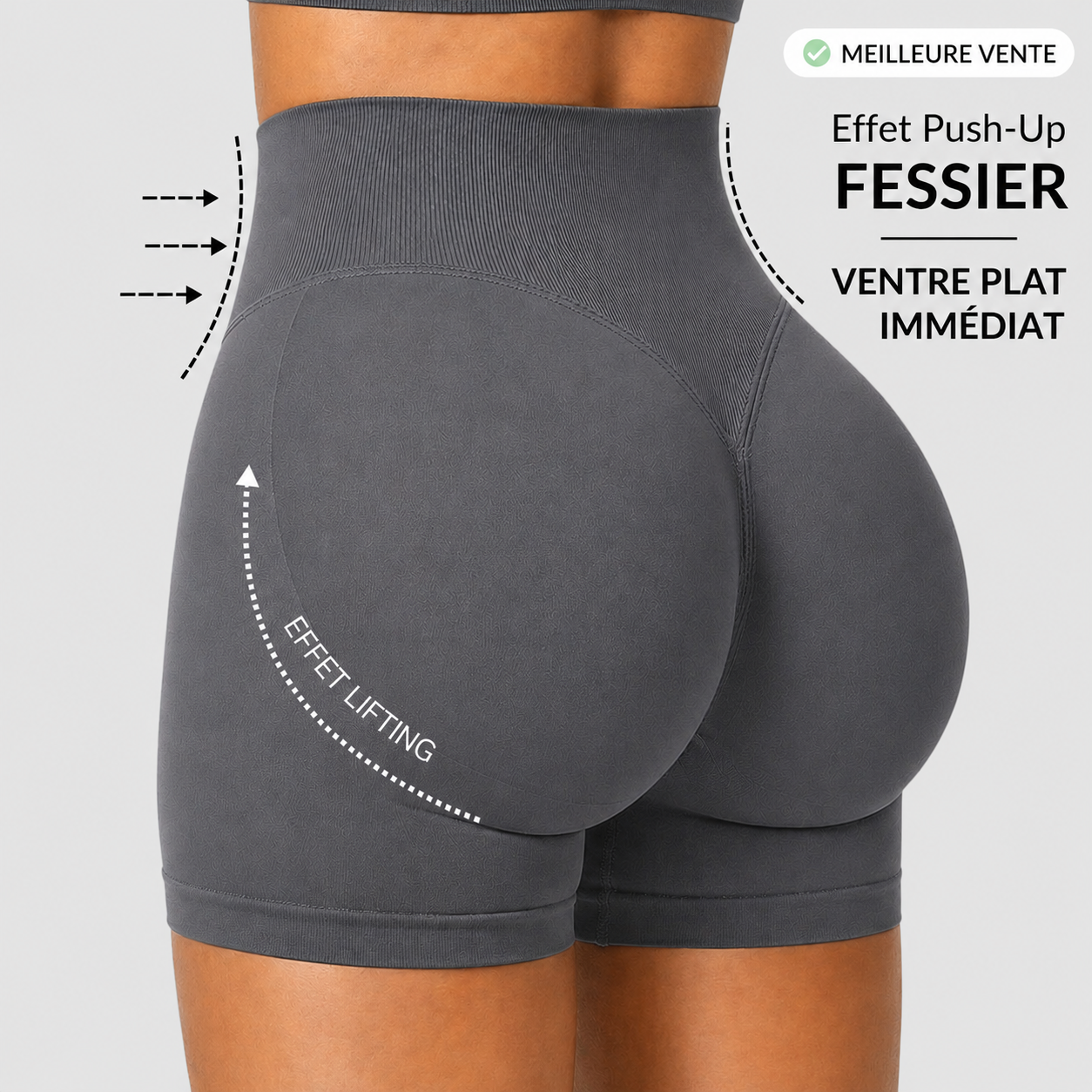 Yveria — Le Short qui Sculpte tes Fesses et Gaine ton Ventre