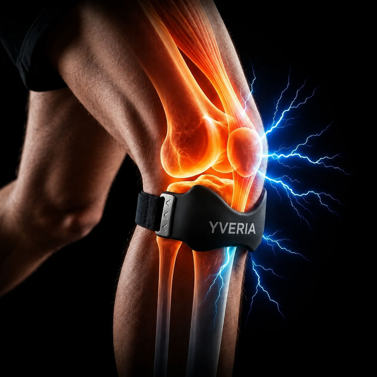 Yveria – Stabilisateur de Genou, Zéro Douleur au Genou