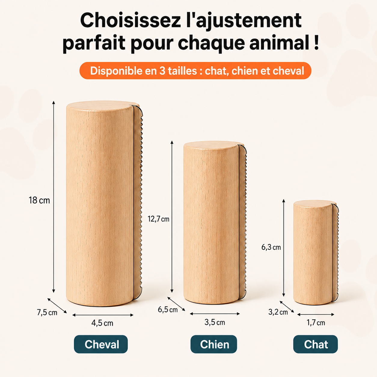 Yveria — La Brosse qui Retire les Poils Morts en un Seul Passage