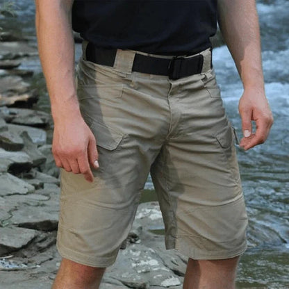 Yveria - Le Short Cargo Extensible, Imperméable et Plein de Poches