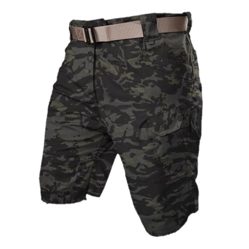 Yveria - Le Short Cargo Extensible, Imperméable et Plein de Poches