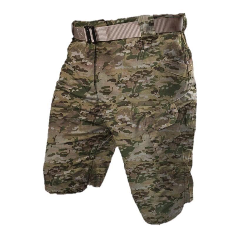 Yveria - Le Short Cargo Extensible, Imperméable et Plein de Poches