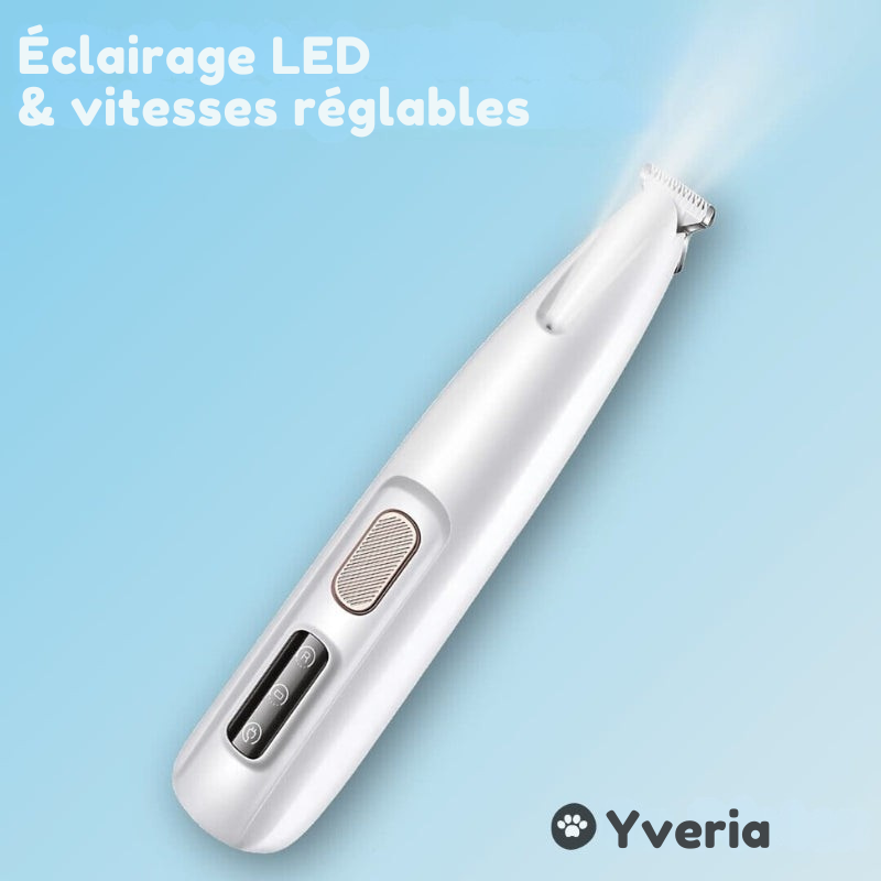 Yveria Pro — Des pattes propres et sans douleur en quelques secondes