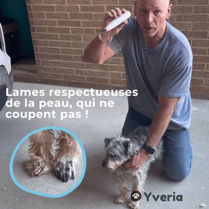Yveria Pro — Des pattes propres et sans douleur en quelques secondes