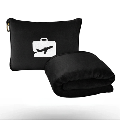 Couverture de voyage 2-en-1 compacte