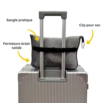 Couverture de voyage 2-en-1 compacte