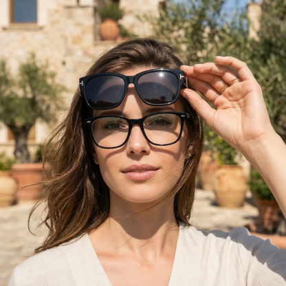 Yveria — Protège tes Yeux du Soleil, Par-Dessus tes Lunettes