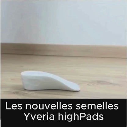 Semelles orthopédiques pour augmenter la taille – Yveria 3.0