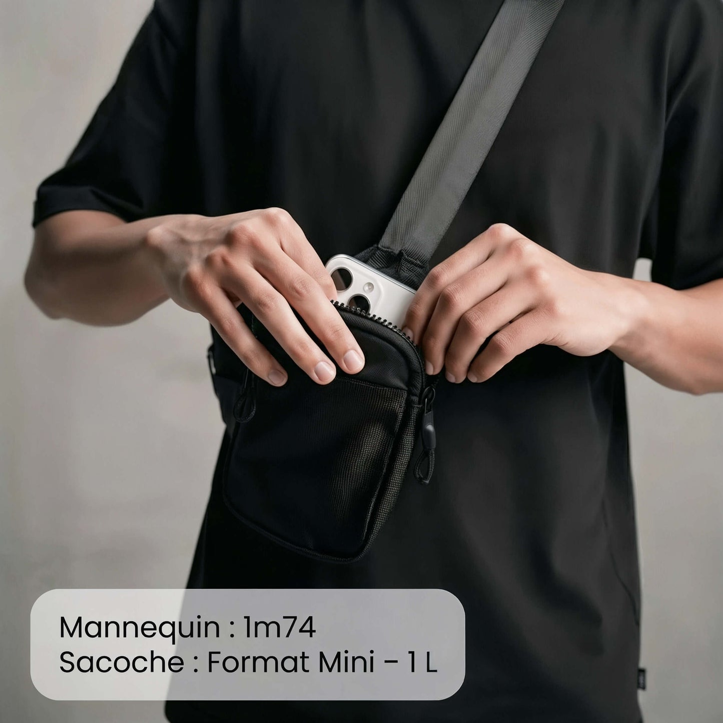 Yveria — Sacoche anti-vol pour voyager libre et sans stress