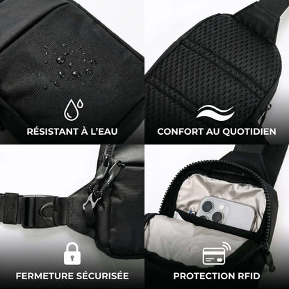 Yveria — Sacoche anti-vol pour voyager libre et sans stress